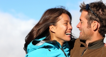 image of a couple smiling